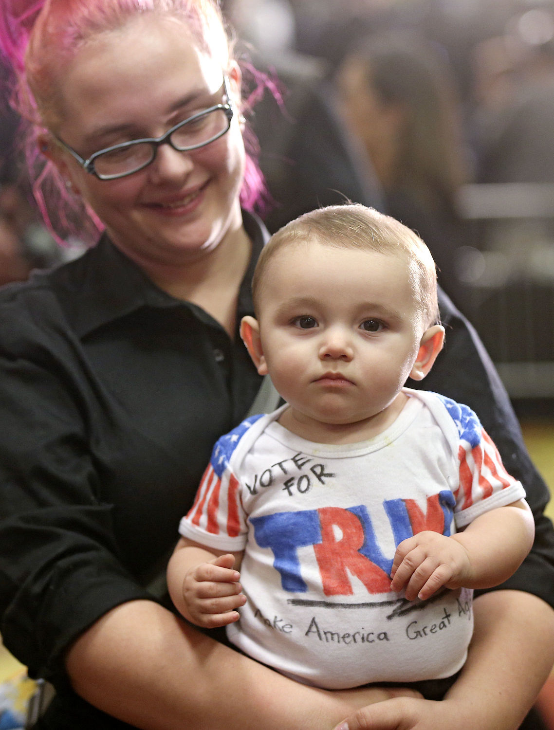 CAUCUS NIGHT - DES MOINES